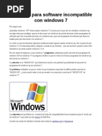 Modo XP, para Correr Programas de XP en Windows 7