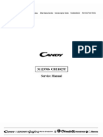 Manual Labadora CANDY - CBE-1025-T PDF