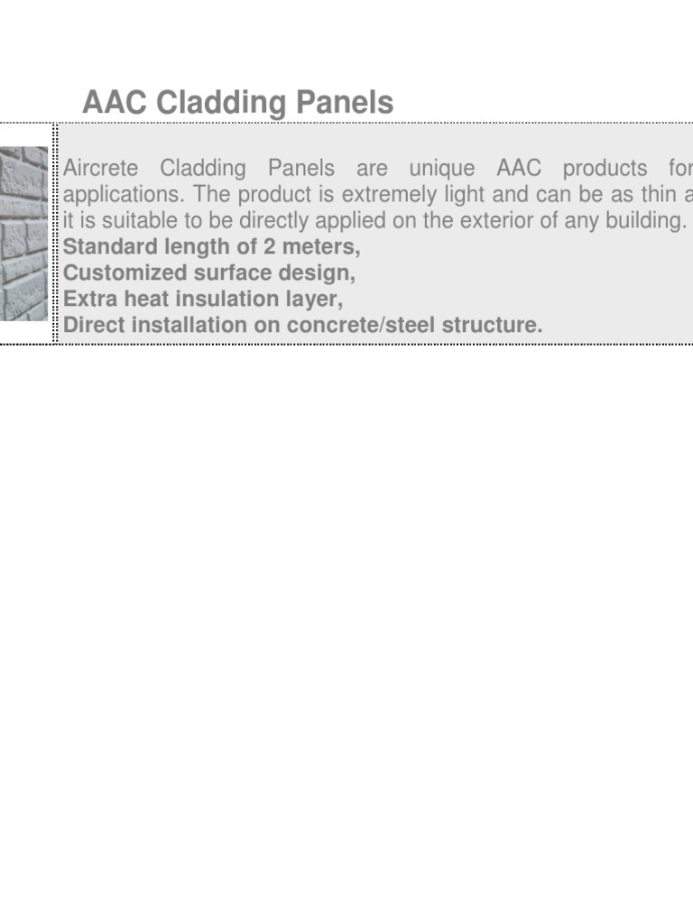 AAC Cladding PDF