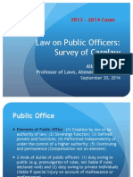 Law On Public Officers