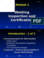 Welding Inspection and Certification