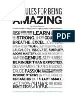 The Rules For Being Amazing PDF