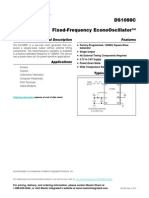 Ds1088C Fixed-Frequency Econooscillator™: General Description Features