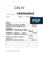 Fatura Centaurus 01 a 31-12-2013