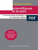 Les Scientifiques Et La Paix