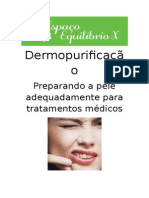 Dermopurificação Curso Espaço Equilíbrio