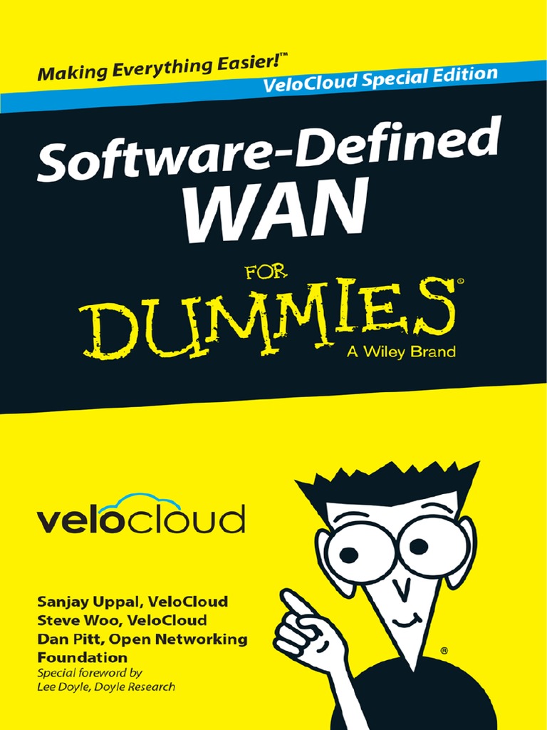SD-WAN For Dummies - Velocloud | PDF | Computer Network | Cloud Computing