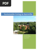 Sustainable Living in Auroville