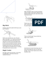 How to Crochet Basic Stitches