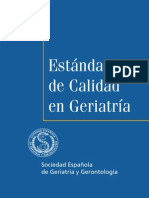 Estandares de Calidad en Geriatria