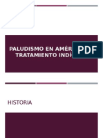 Paludismo en América y Tratamiento Indígena