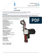 "Mk1" - Hot-Head Filament Extruder