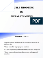 Trouble Shooting in Sheet Metal