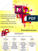 Penentuan Struktur Organik: 1. Amatul Akhir (G1C 012 001)