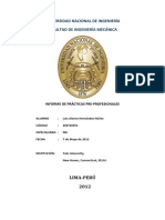 Informe de Practicas Pre-Prodfesionales 