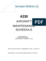 Aircraft Maintenance Schedule: Vietnam Airlines Technical Department 200 Nguyen Son - Long Bien - Ha Noi