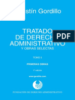 GORDILLO, Agustín. Tratado de Derecho Administrativo, T. V