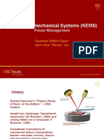 Nano Electronic Mechanical Systems