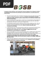 VDF vs Laser ScreedSaver Tech