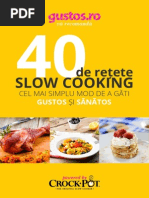 Carte de Bucate Slow Cooker