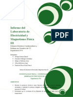 Potencia Eléctrica-Condensadores y Bobinas en Circuitos de CC