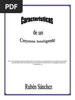 Caracteristicas de Un Creyente Inteligente