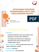 Peningkatan Mutu dan Keselamatan Pasien