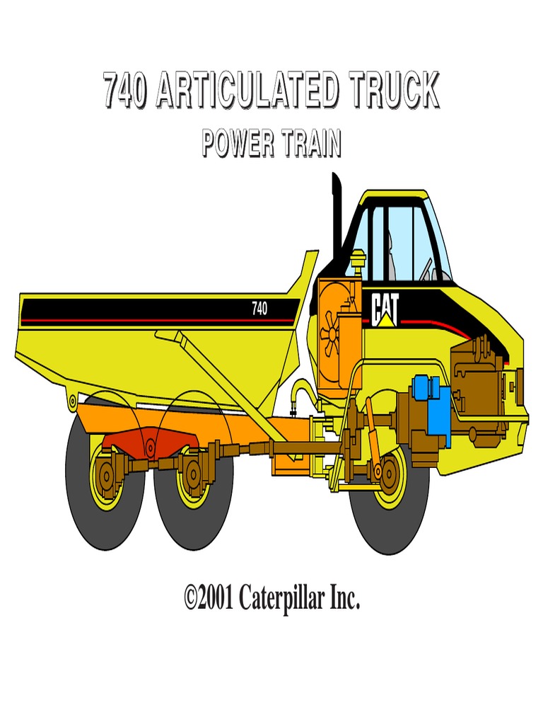 740 Artiiculated Truck Power Train | PDF | Manual Transmission ...