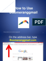 How to Use Boomeranggmail