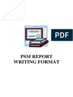 Format Penulisan PSM Utem