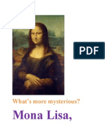 Mysteious Mona Lisa
