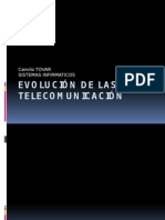 Evolución de Las Telecomunicación (1) (Autoguardado)