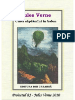 Jules Verne - Cinci Saptamini in Balon