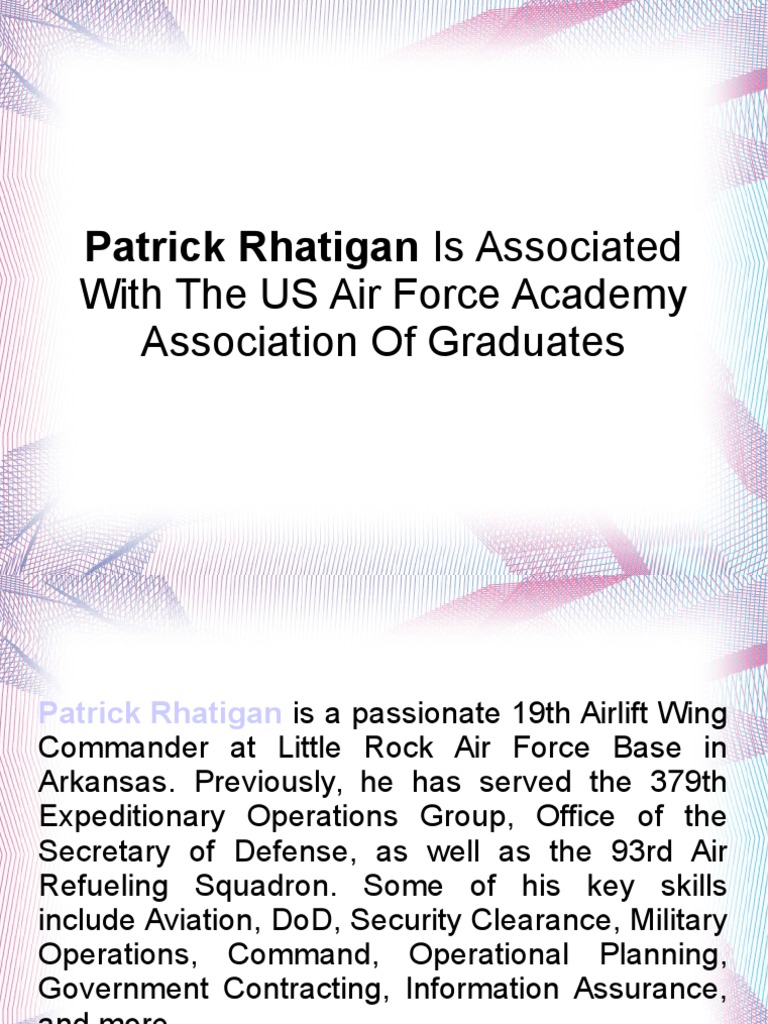 On this - US Air Force Academy Association of Graduates