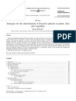 Determination of Bioactive Phenols