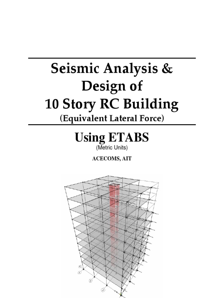 ETABS-Example-RC Building Seismic Load - DESIGN SKILL | PDF | Framing ...