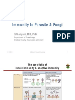 Immunity To Parasite & Fungiimunity