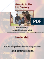 Leadership in the 21st Century