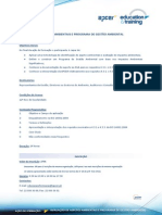 Avaliacao de Aspetos Ambientais e Programa de Gestao Ambiental 1 PDF