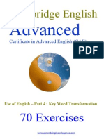 70 Cae Key Word Transformations.doc