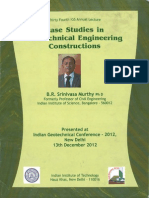 Case Studies in GGeotech Engineering Constructionseotech Engineering Constructions - B.R.srinivasa Murthy