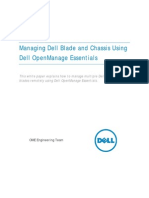 Managing Dell Blades and Chassis Using Dell OpenMange Esssentials 1_2