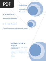 Resumo Da Dieta Dukan