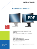 Nec Multisync Lcd2070nx