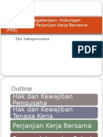 Hukum Ketenagakerjaan, Hubungan Industrial Dan Perjanjian Kerja