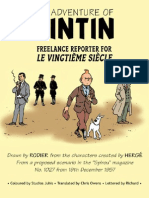 Tintin the Freelance Reporter