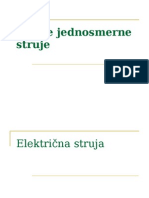 Uvod U Jednosmerne Struje