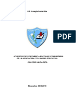 Starita-Acuerdos de Convivencia Escolar y Comunitario 1429203591 PDF