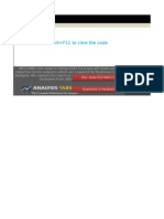 Press Alt+F11 To View The Code: Example Workbook