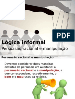 Persuasão racional e manipulação